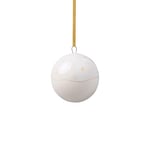 like. by Villeroy & Boch – Winter Glow Ornement Boule, Décoration De Noël En Porcelaine Premium, Décoration Pour Le Sapin