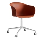 &Tradition - Elefy JH36 - Copper Brown - Polished aluminium - Kontorsstolar - Jaime Hayón - Röd