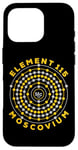 Coque pour iPhone 16 Pro Element 115 Atomic Number Ununpentium Anti Gravity Moscovium