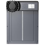 MASTERFUN Porte Poulailler Automatique avec Écran LCD Programmable Étanche, Porte Automatique Poulailler en Alliage d'aluminium, Alimenté par Batterie, Commande de Minuterie, Fonction Anti-pincement