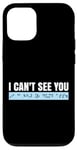 Coque pour iPhone 12/12 Pro I Can't See You Braille Lettres Braille Langue Braille