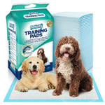 50-Pack Super Absorbent Puppy Pads for Effective Pet Dog Training & Optimal Hygiene