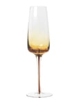 Broste Copenhagen Champagne Glas 'Amber' Glas Nude