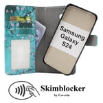 Skimblocker Magnet Designwallet Samsung Galaxy S24 5G