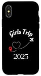 Coque pour iPhone X/XS Girls Trip 2025 Vacances de voyage pour femmes