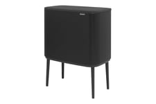 Brabantia Bo Touch Bin - skraldespand - 34 L - mat sort