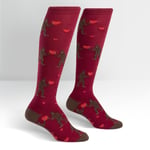 Sock It To Me Women's Knee High Socks - Sasquatch Valentine (UK 3-8)