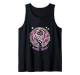 Raise Dead Skull Necromancy Black Fantasy RPG Magic Spell Tank Top