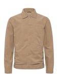 Lindbergh Corduroy Overshirt Beige