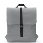 Johnny Urban Sac à Dos Femmes Gris - RUBY - Petit Sac Feminin et Elegant avec Compartiment Protégé pour Ordinateur Portable - Hydrofuge