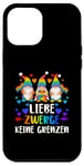 Coque pour iPhone 12 Pro Max LGBT Pride,Nains de jardin, Arc-en-ciel, allemand