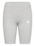 W 3S Bk Sho Sport Shorts Cycling Shorts Grey Adidas Sportswear