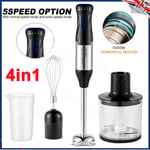 Hand Blender 1000W Electric Stick Blender Curry Puree Food Mixer & Liquidiser