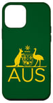 iPhone 12 mini AUSTRALIA KANGAROO AND EMU COAT OF ARMS AUS AUSSIE SPORTS Case