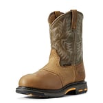 ARIAT Homme Workhog Bottes en Caoutchouc imperméables avec Embout Composite Travail, Marron foncé huilé, 41 EU