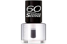 Rimmel - Vernis à Ongles 60 Seconds Super Shine - Ultra Brillance et Longue Tenue - Séchage Rapide - 740 Clear - 8ml