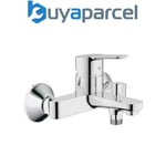 Grohe 23334 BauEdge Single Lever Mono Bath Shower Mixer Tap 1/2 Inch Wall Mount