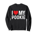 I Love My Pookie Valentine's Day Sweatshirt