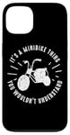 Coque pour iPhone 13 Minibike Vintage Moto Lover Funny Mini Bike Racing