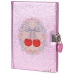 Konges Sløjd My Little Diary Cherry Glitter | Rosa | 01