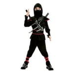 Kostume til børn Ninja (5-6 år)