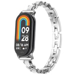 Xiaomi Band 9/9 NFC muodikas ranneke Hopea