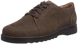 Ganter Homme Eric, Largeur I Brogue Chaussures Basses à Lacets, Marron Mocca 2900, 41 EU X-Large