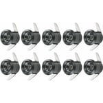 10 Mini Spots LED 1W Encastrables Avec Transformateur Séparé Pour Vitrine, Cuisine, Escaliers, Placard, 90-265V AC[Classe énergétique A++]