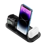 3in1 Charging Station Dock Charger Stand For Apple Watch 9/8/7/6 iPhone 14 13 12