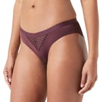 Triumph Womens Aura Spotlight Conscious Brazilian, Merlot, 12 UK