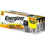 Energizer Battery Alkaline Power AA LR6 2700 mAh Alkaline 1.5 V 24 24 Pieces