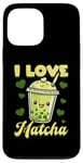 iPhone 13 Pro Max Matcha Green Tea Latte I Love Matcha Case