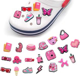 Jatidne Shoe Decoration Charms for Croc Charms, DIY Shoe Accessories PVC Cartoon