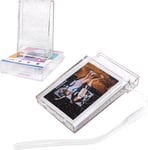 Lot De 2 Boîtes De Rangement Pour Photos De 2X3, Étui Pour Photos Instax, Mini Support Photo Pour Film Instantané Instax Mini 12 11 9 8 7 99 70 40 90 Evo - Paillettes