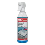 HG Glass and Mirror Cleaner, Streak-Free Glass Cleaner, Effectively Removes Grease & Dirt from Windows & Surfaces Quickly - 500ml Spray (142050106)