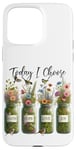 Coque pour iPhone 15 Pro Max Mason Jars Floral Choisissez Faith Hope Love Joy Flower