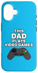 Coque pour iPhone 16 Ce papa joue aux jeux vidéo