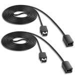 Forlængerkabel, 2-pak til Wii Nunchuk / NES/SNES Classic Mini, 3 meter