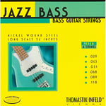 Thomastik Cordes Guitare électriques Jazz Bass Serie Nickel Round Wound Roundcore Jeu JR346 6 cordes filé rond short long scale 34"