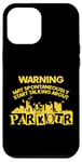 iPhone 12 Pro Max Parkour Free Running Traceur Vintage Warning May Case