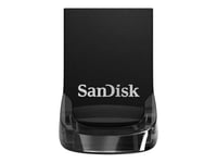 SanDisk Ultra Fit 430 3.1 USB-minne, 256GB (130mb/s)