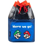 Super Mario Swim Bag | Mario and Luigi Backpack | Gaming Kids Mario Bag