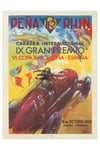 1948 GRAN PREMIO BARCELONA ESPANA - POSTER HQ 40X60 d'une AFFICHE VINTAGE