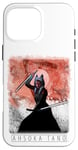 Coque pour iPhone 16 Pro Max Star Wars The Mandalorian Ahsoka Tano Painted Portrait