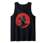 Ninja Warrior Shadow Animestyle Design 06 Tank Top