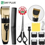 Cordless Hair Clippers Mens Trimmers Machine Beard Cutting Electric Shaver New