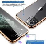 Doubel magnet fodral för iphone 11 pro max |guld "Gold""Guld"