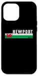 Coque pour iPhone 12 Pro Max Newport Wales Vibrant Coastal Legacy Souvenir UK Lover