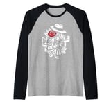 Gangster Style Mafia Lifestyle Organized Crime Family Raglan Baseball Tee