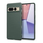 CYRILL by Spigen Stone Case Compatible for Google Pixel 7 Pro 5G (2022), Flexible Protective TPU with Smooth Matte Finish and Full Body Protection - Kale